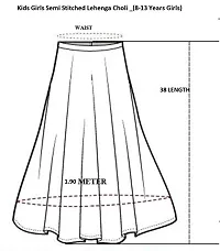 Clothes Shop Girls Satin Simple Design Lehenga Choli_(8-13)-thumb2