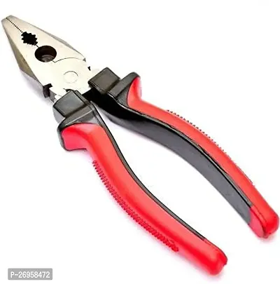 Steel Insulated Combination Cutting Plier 8-Inch Combination Snap Ring Plier For Home And Professional Use And Electrical Work-thumb0