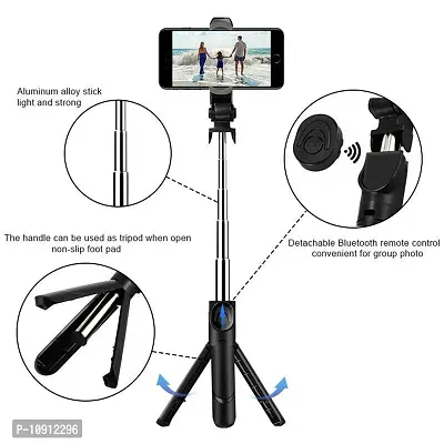 XT 02 Bluetooth Extendable Selfie Stick with Wireless Remote-thumb2