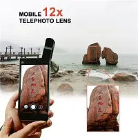 12x Zoom Mobile Adjustable Focus HD Pictures Telescope Lens Kit with DSLR Blur Background Effect for All Smartphones-thumb3