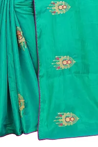 Self Pattern Daily Wear Saree with Blouse piece-thumb1