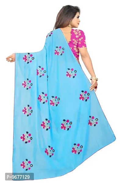 Self Pattern Daily Wear Saree with Blouse piece-thumb4