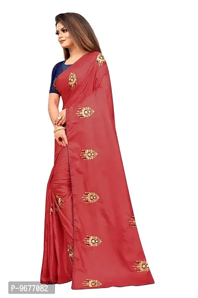 Self Pattern Daily Wear Saree with Blouse piece-thumb3