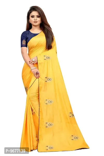 Self Pattern Daily Wear Saree with Blouse piece-thumb0