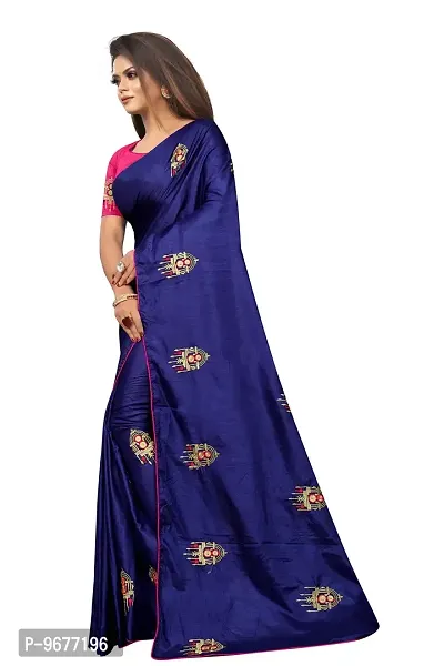 Self Pattern Daily Wear Saree with Blouse piece-thumb3