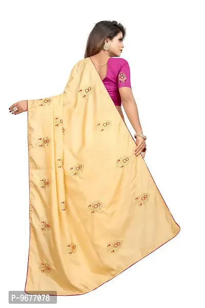 Self Pattern Daily Wear Saree with Blouse piece-thumb4