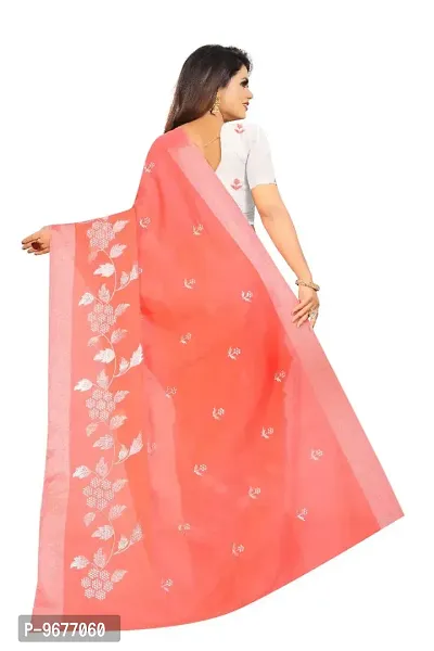 Self Pattern Daily Wear Saree with Blouse piece-thumb4