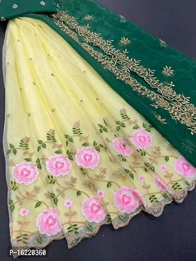 Attractive Net Lehenga For Women-thumb0