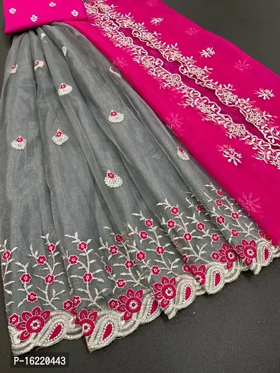 Attractive Net Lehenga For Women-thumb0