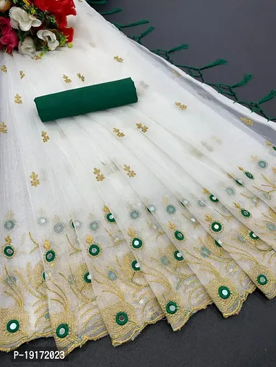 New Organza Soft Saree For  Gorgeous Look-thumb0