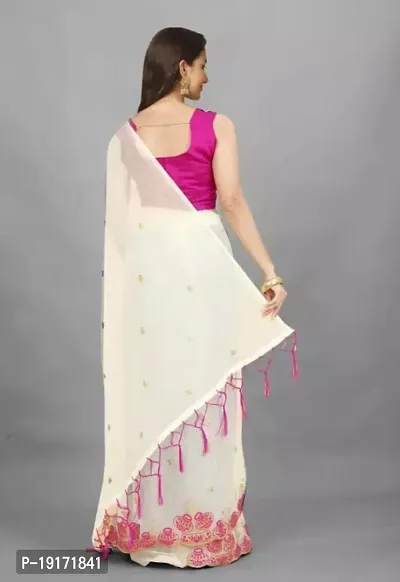 New Organza Soft Saree For  Gorgeous Look-thumb3