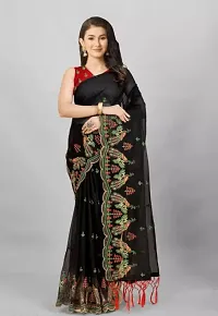New Organza Soft Saree For  Gorgeous Look-thumb1