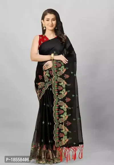 New Organza Soft Saree For  Gorgeous Look-thumb2