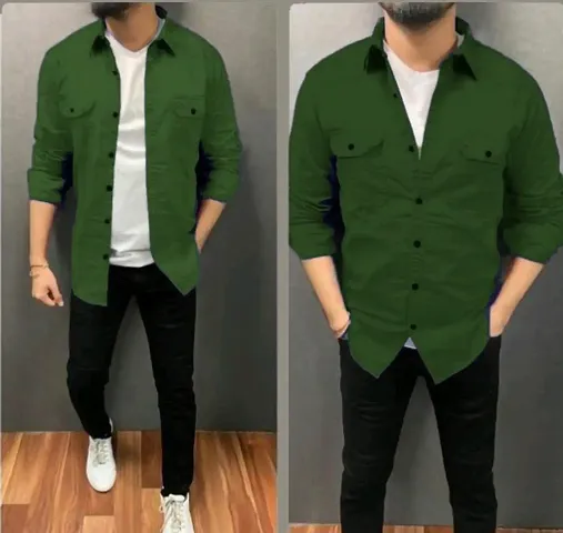 New Launched Cotton Long Sleeves Casual Shirt 