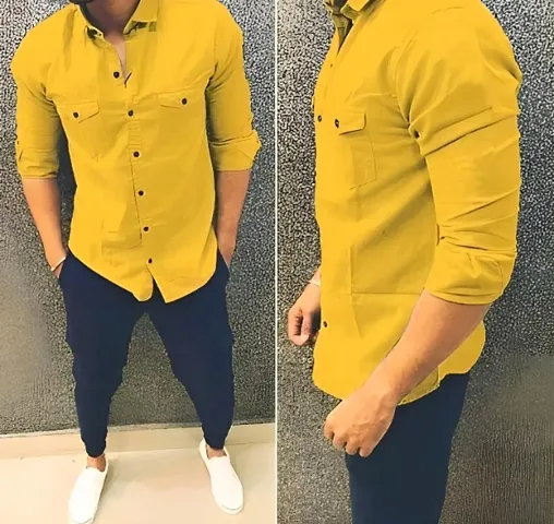 Must Have Cotton Long Sleeves Casual Shirt 