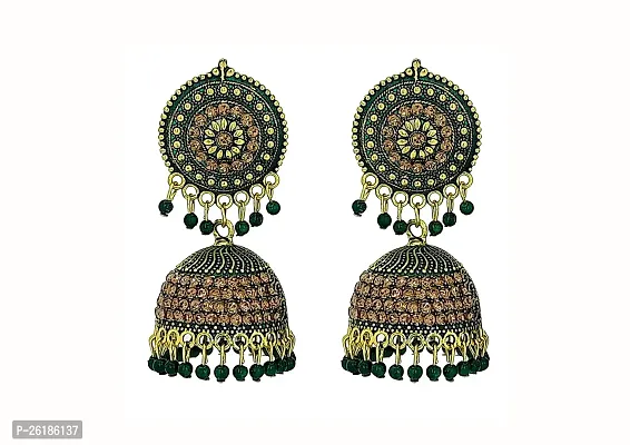 Oxidize  Earring Jhumka For women Girls Fashion-thumb3