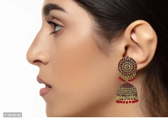 Oxidize  Earring Jhumka For women Girls Fashion