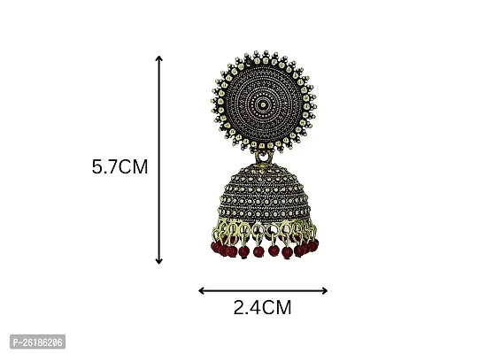 Oxidize  Earring Jhumka For women Girls Fashion-thumb2