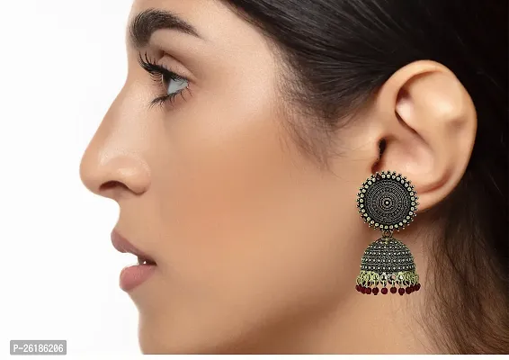 Oxidize  Earring Jhumka For women Girls Fashion-thumb3