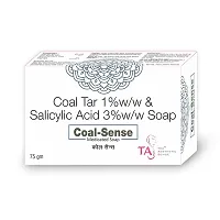 The Aesthetic Sense Coal Sense Medicated Soap- Coal Tar and Salicylic Acid soap (75 gm) (Pack of 2)-thumb2