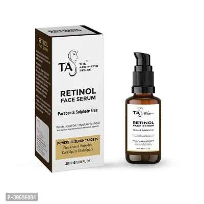 The Aesthetic Sense Retinol Face Serum | Anti-Aging Serum with benefits of Witch Hazel Extract, Jojoba Oil, Hyaluronic Acid  Aloe Vera Extract- 30ml (Pack of 1)-thumb0