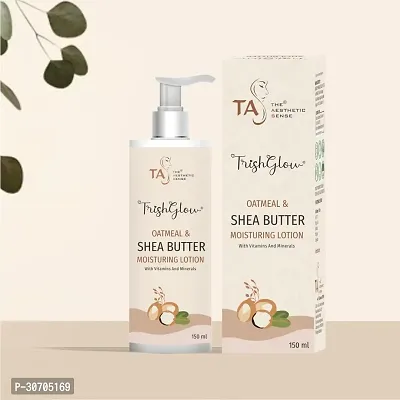 The Aesthetic Sense Trishglow Moisturising Lotion | Oatmeal and Shea Butter Moisturizers with Vitamins and Minerals | Non-Sticky  Non-Greasy Moisturiser for all skin types | 150 ml Pack of 1-thumb5