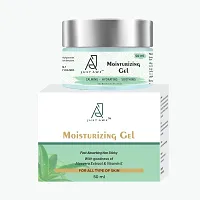 Just Awe Water-Based Moisturizing Gel - 50ml | Non-Greasy Advanced Gel Formula Infused with Aloe Vera Extract  Vitamin E-thumb2