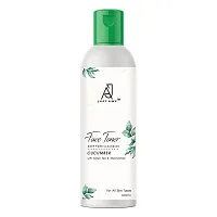 Just Awe Cucumber Face Toner -2 x 100ml Deep Pore Cleansing Alcohol-Free Formula with Cucumber, Green Tea  Niacinamides for All Skin Types-thumb1