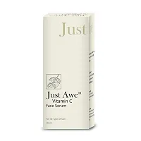 JUSTAWE Vitamin C Face Serum | Suitable for All Skin Type | 30ml Vit C Formula for Men and Women | Face Serum with Hyaluronic Acid, Niacinamide, and Gold Microparticles for a Radiant Glow-thumb1