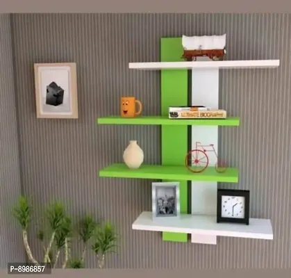 Classy Wood Solid Wall Shelves-thumb0