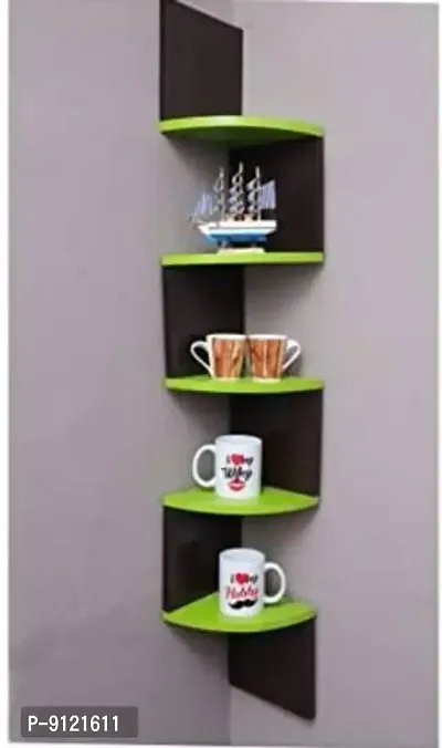 Classy Wood Solid Wall Shelves