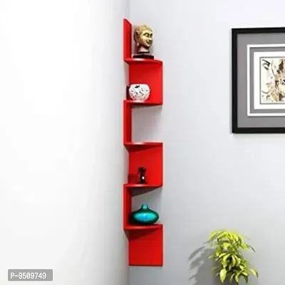 Classy Wood Solid Wall Shelves for Office and Home-thumb0