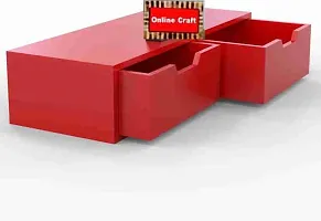 wooden wall drawer red color-thumb1