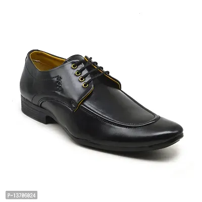 OCAL Men's Synthetic Outdoor Lace-Up Formal Shoes-thumb0
