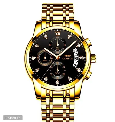 Buy Olmeca Sequined Diamond Studded Gold Business Class Luxury
