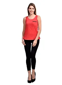 Femninora Women's Red Color Casual Top-thumb4