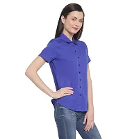 Femninora Women's Half Sleeves Casual Shirt-thumb1