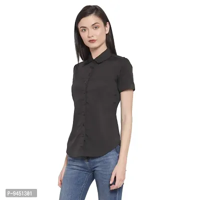 Femninora Women's Half Sleeves Casual Shirt-thumb4