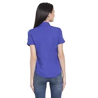 Femninora Women's Half Sleeves Casual Shirt-thumb3