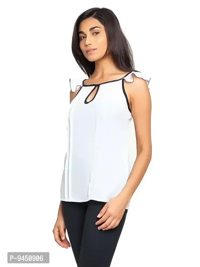 Femninora Women'S Off White Tops(Fem-Tp-019_Off White_Small)-thumb4