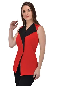 Femninora Women'S Red Tops-thumb2