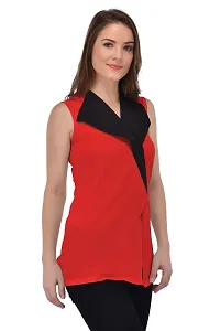 Femninora Women'S Red Tops-thumb3