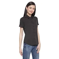 Femninora Women's Half Sleeves Casual Shirt-thumb2