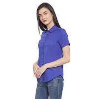 Femninora Women's Half Sleeves Casual Shirt-thumb2