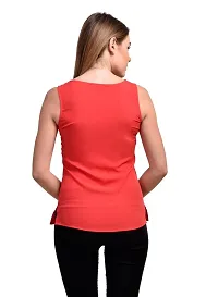 Femninora Women's Red Color Casual Top-thumb3