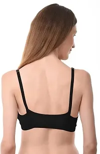 Front Open Plunge Bra - Pack of 1 (Black)-thumb1