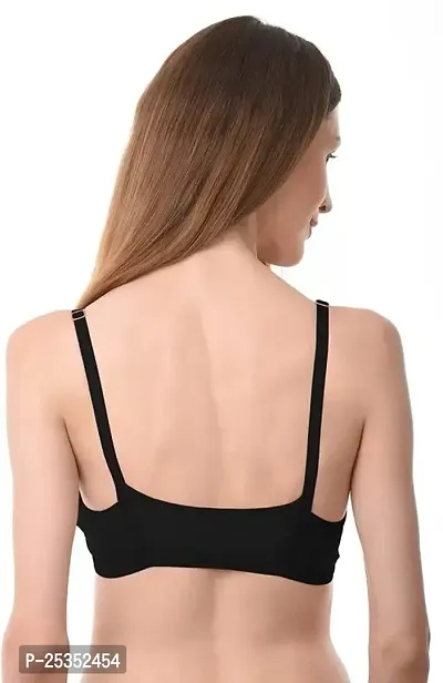 Front Open Plunge Bra - Pack of 1 (Black)-thumb2