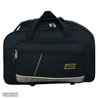 Pixie Cabin Size Waterproof Travel Duffle Bag /Cabin Crew Size Bag/ Small Duffle Bag (Black)
