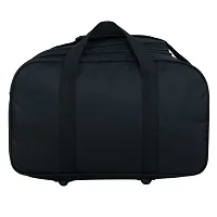 Pixie Cabin Size Waterproof Travel Duffle Bag /Cabin Crew Size Bag/ Small Duffle Bag (Black)-thumb3