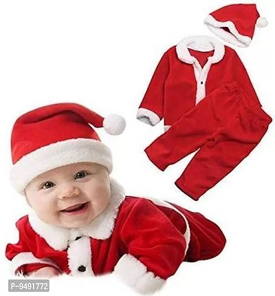 Cute Baby Santa Dress For Boys and Girls-thumb0